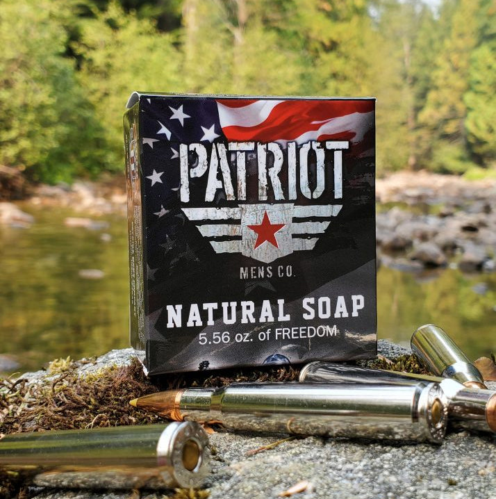 MEN'S NATURAL SOAP, Moisturizing, Long Lasting, Rich Lather – Patriot Mens  Company