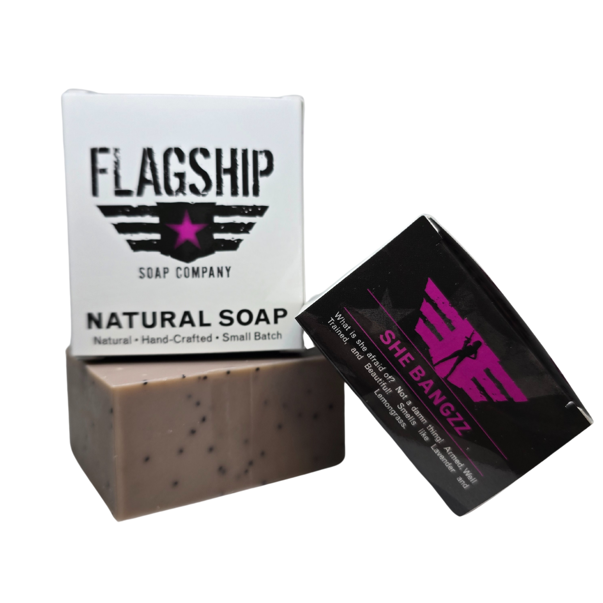 She Bangzz Women's Soap - Lavender and Lemongrass - Patriot And Company
