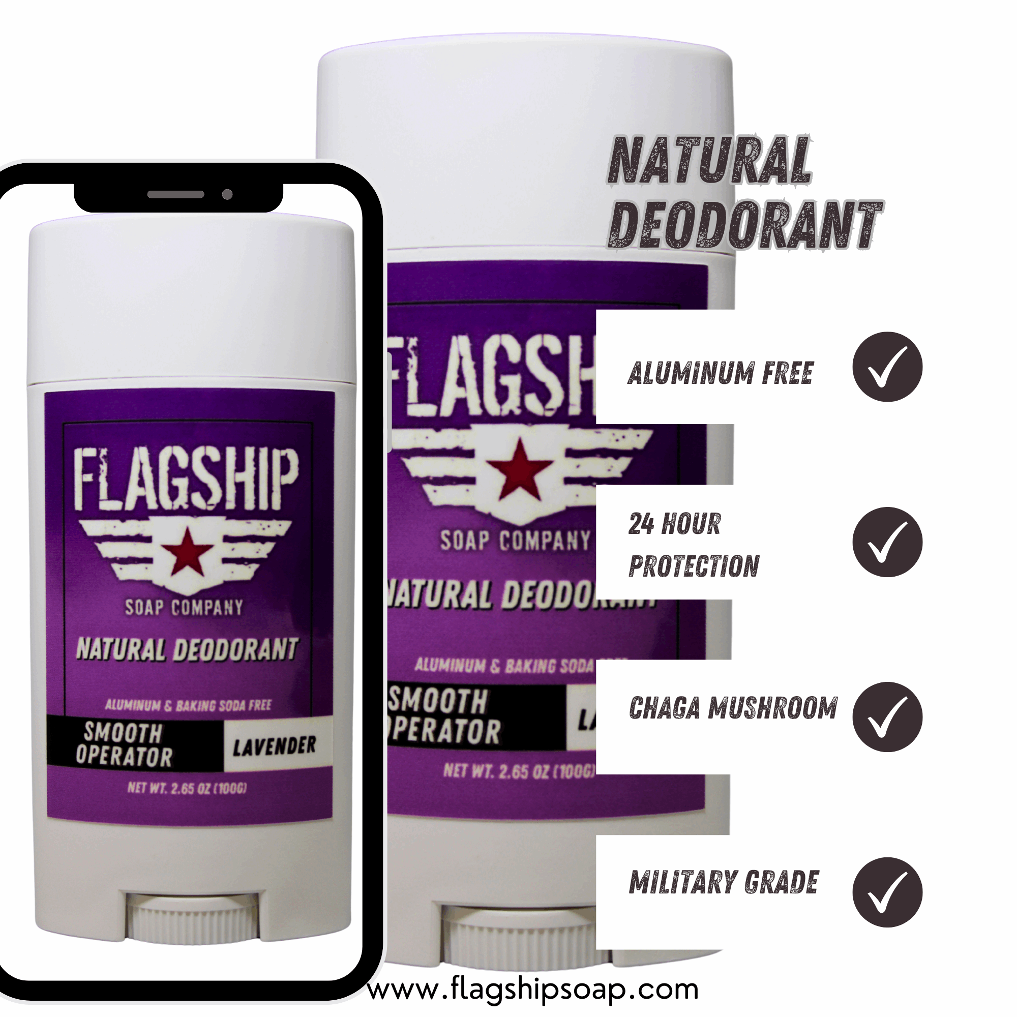 Product Highlights: Soothing lavender and citrusy lemongrass for natural freshness.