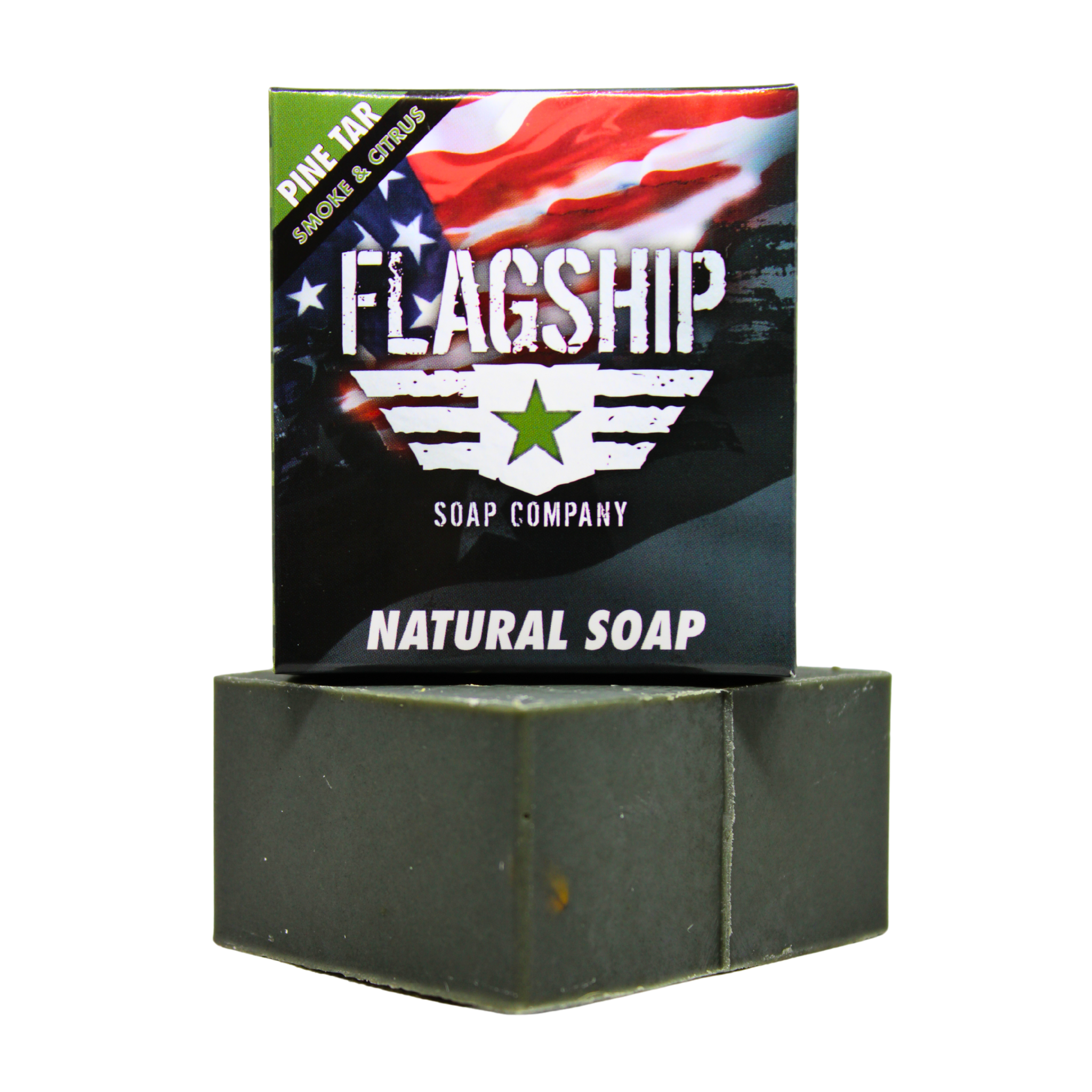 Pine Tar Natural Soap - Smoky and Citrus - Patriot And Company