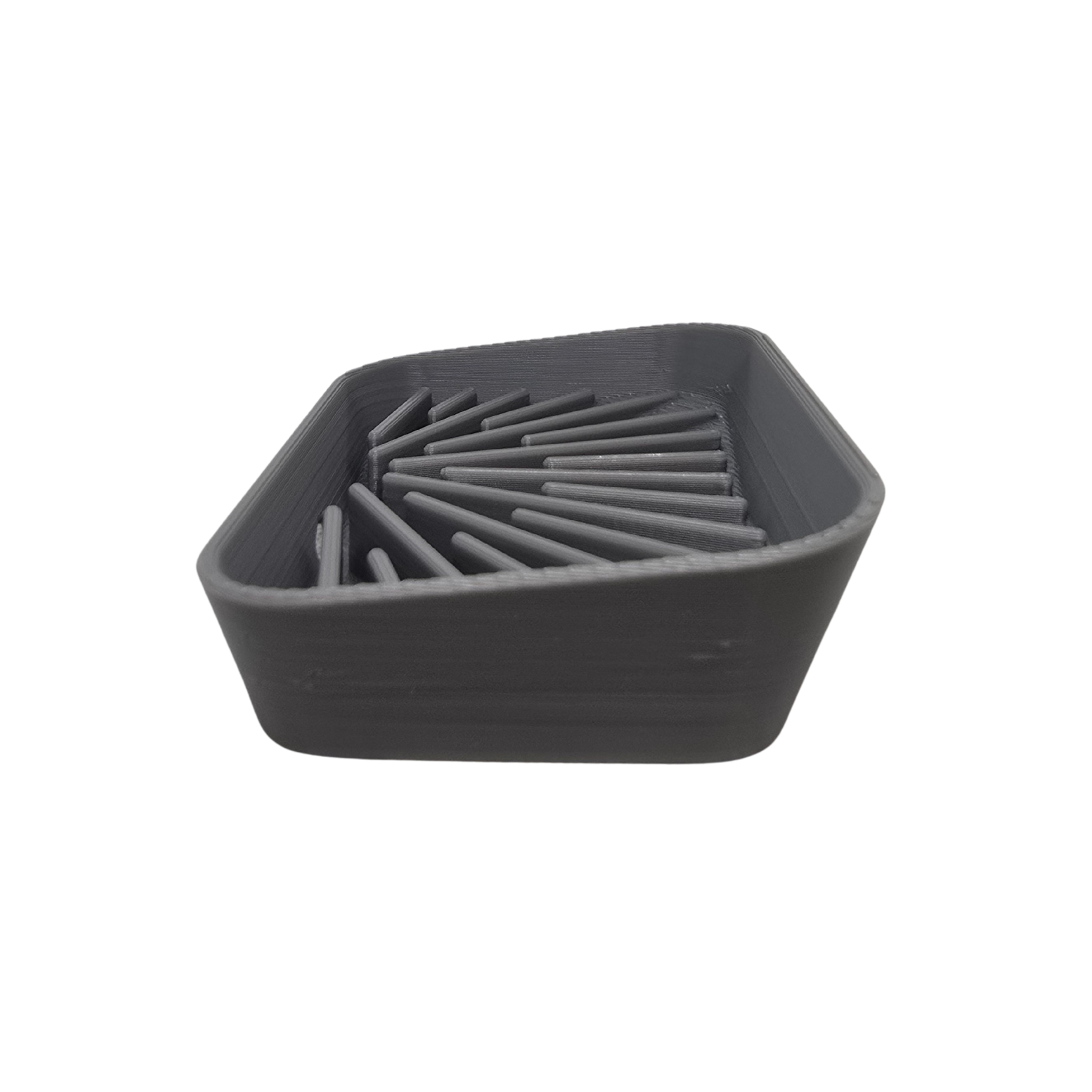 Tactical Soap Saver Soap Dish 1-Piece Gray - Patriot And Company