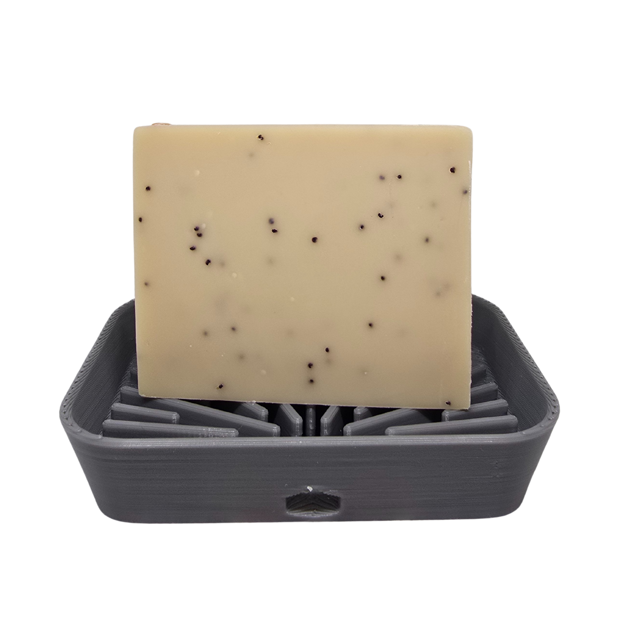 Tactical Soap Saver Soap Dish 1-Piece Gray - Patriot And Company