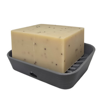 Tactical Soap Saver Soap Dish 1-Piece Gray - Patriot And Company