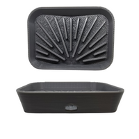 Tactical Soap Saver Soap Dish 1-Piece Gray - Patriot And Company