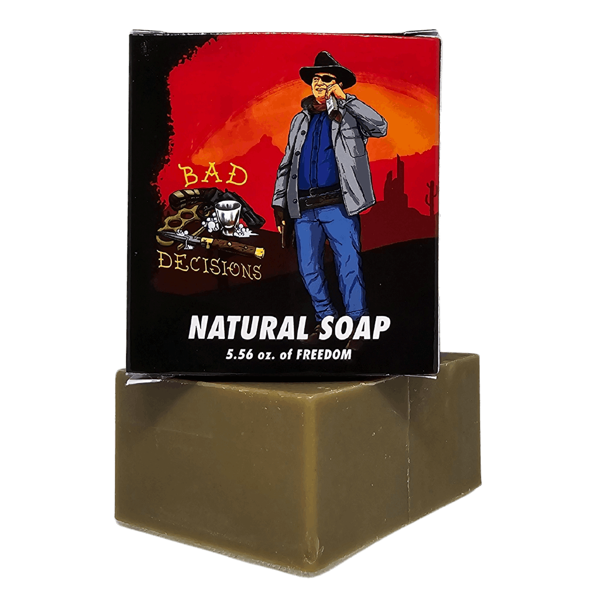 Bad Decisions Beard Bundle Balm/Butter/Oil/Natural Soap - Patriot And Company