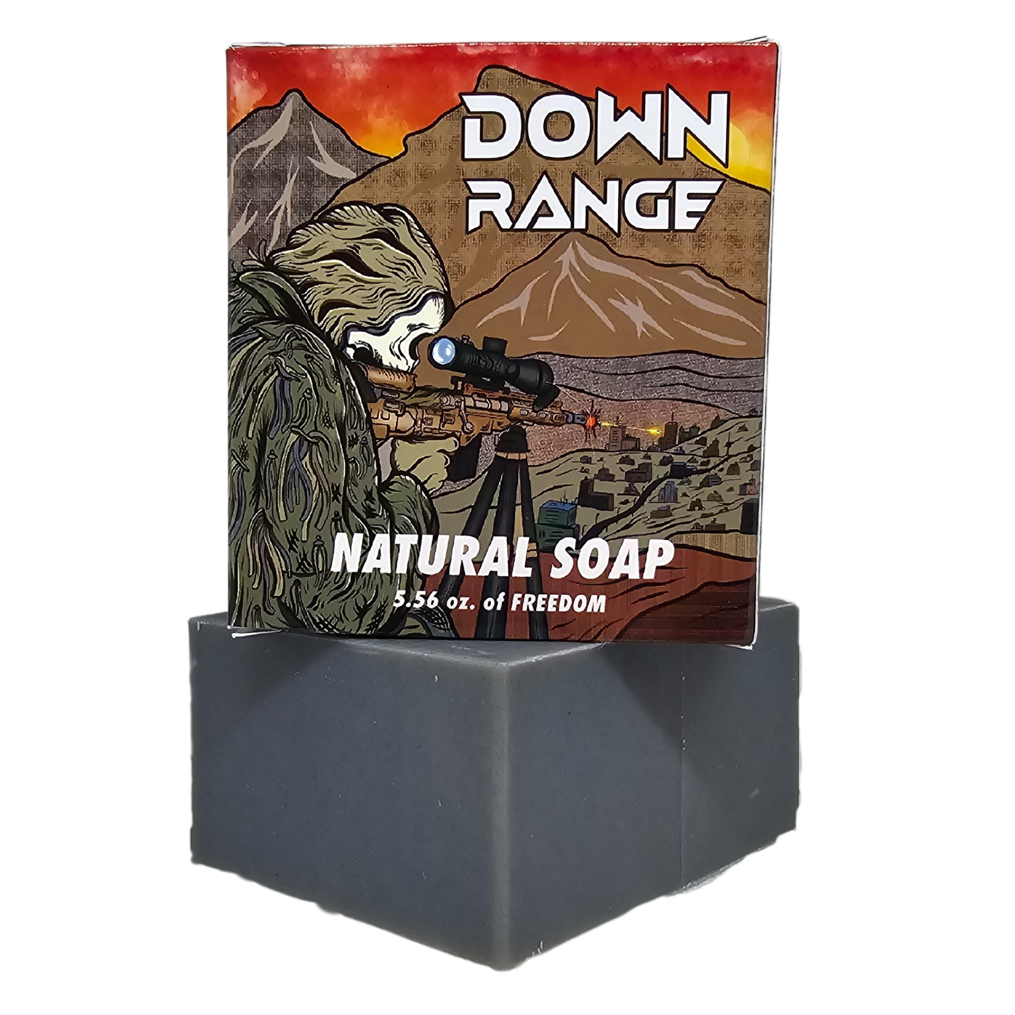 Down Range Natural Soap - Gun Powder - Patriot Mens Company