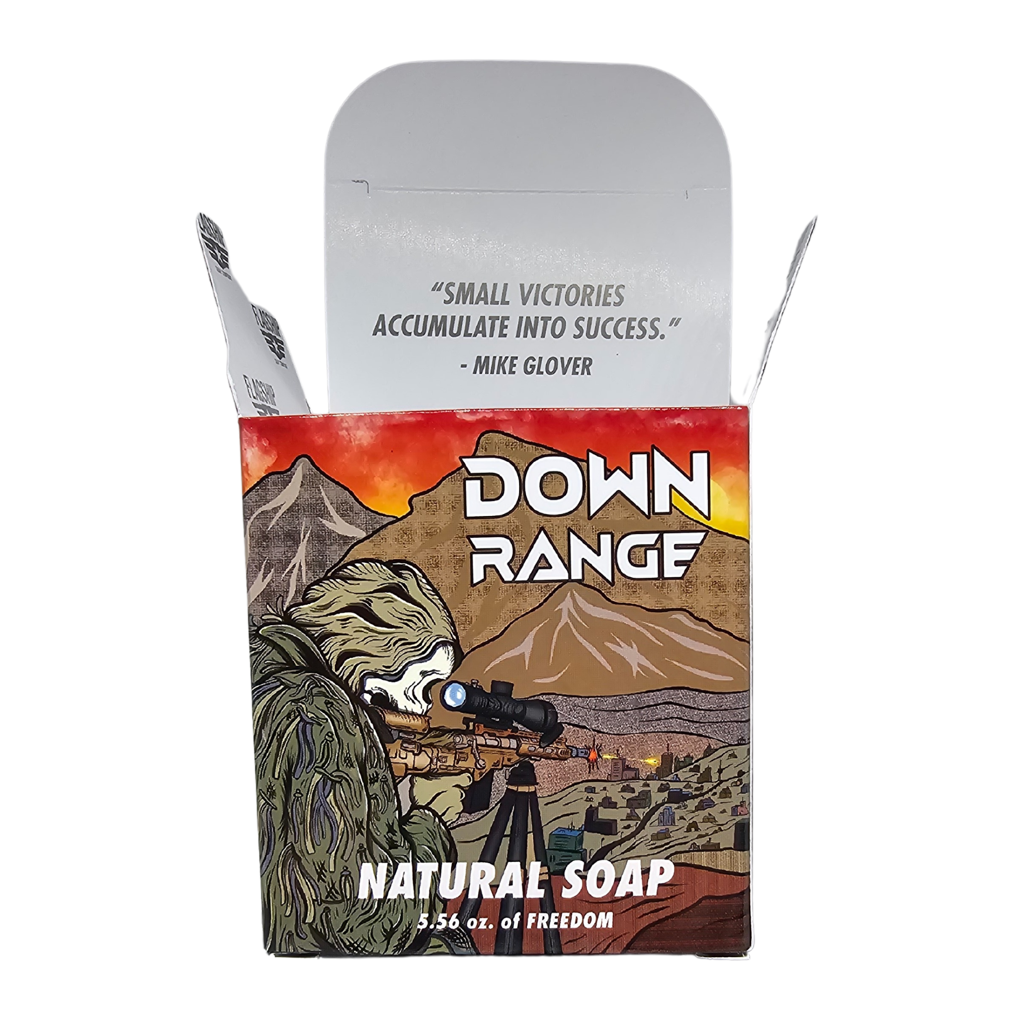 Down Range Natural Soap - Gun Powder - Patriot Mens Company