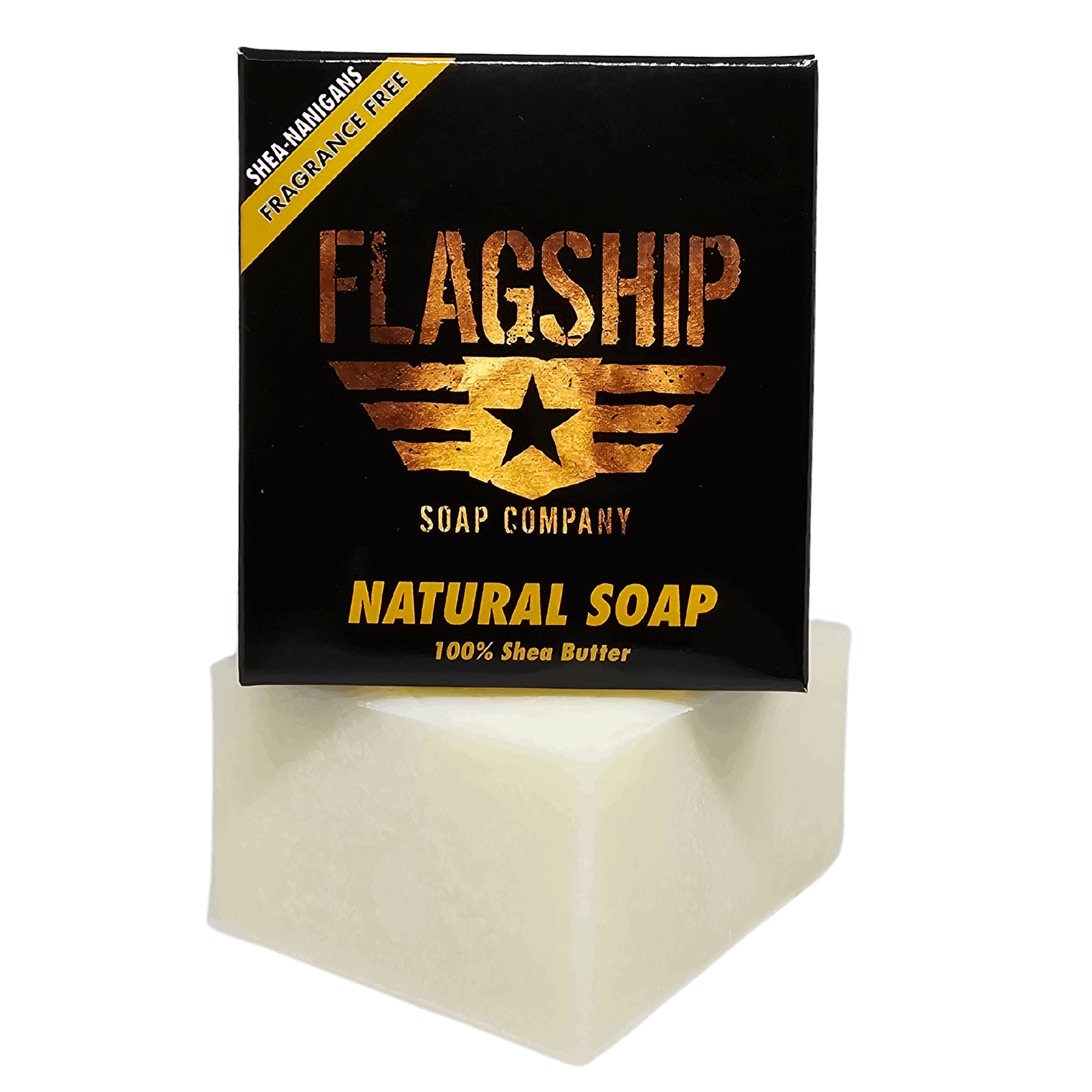 Shea-Nanigans Fragrance Free 100% Shea Butter Soap - Patriot Mens Company