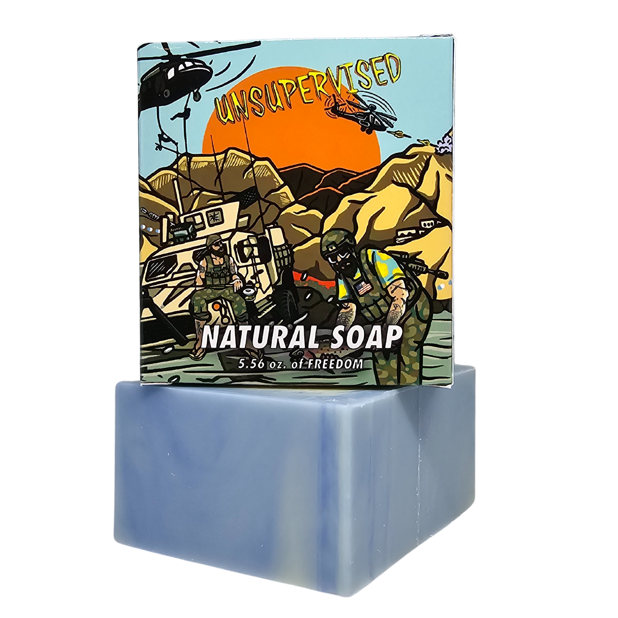 Unsupervised Natural Soap - Masculine Cologne - Patriot Mens Company