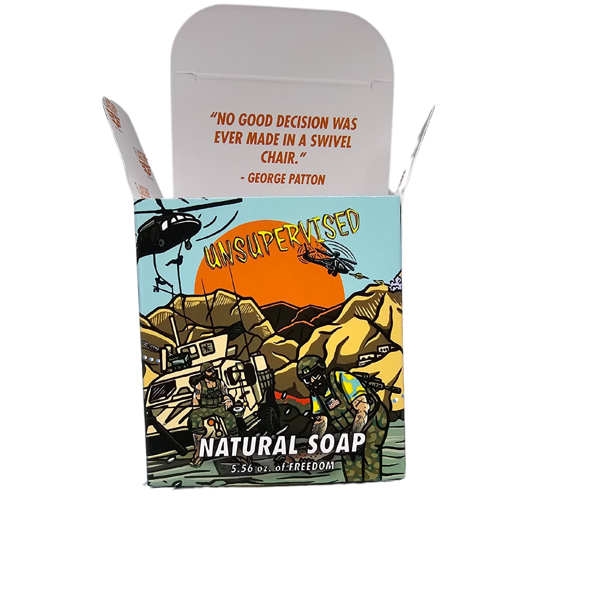 Unsupervised Natural Soap - Masculine Cologne - Patriot Mens Company