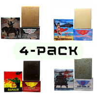 Battle Tribe 4 Pack Natural Soap - Patriot Mens Company