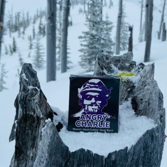 Angry Charlie Natural Men's Soap Patriot and Company Aaron Butler Gold Star Families Patriot and Company Idaho Snowmobiling