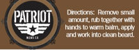 BAD DECISIONS 2OZ BEARD BALM                   Whiskey Bourbon - Patriot Mens Company