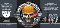 Dirty Hands Clean Money 1oz Natural Beard Oil  Leather and Oakmoss - Patriot Mens Company