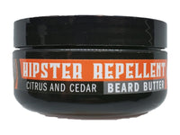 HIPSTER REPELLENT BEARD BUTTER 2OZ LIGHT HOLD/BEARD MOISTURIZER - Patriot Mens Company