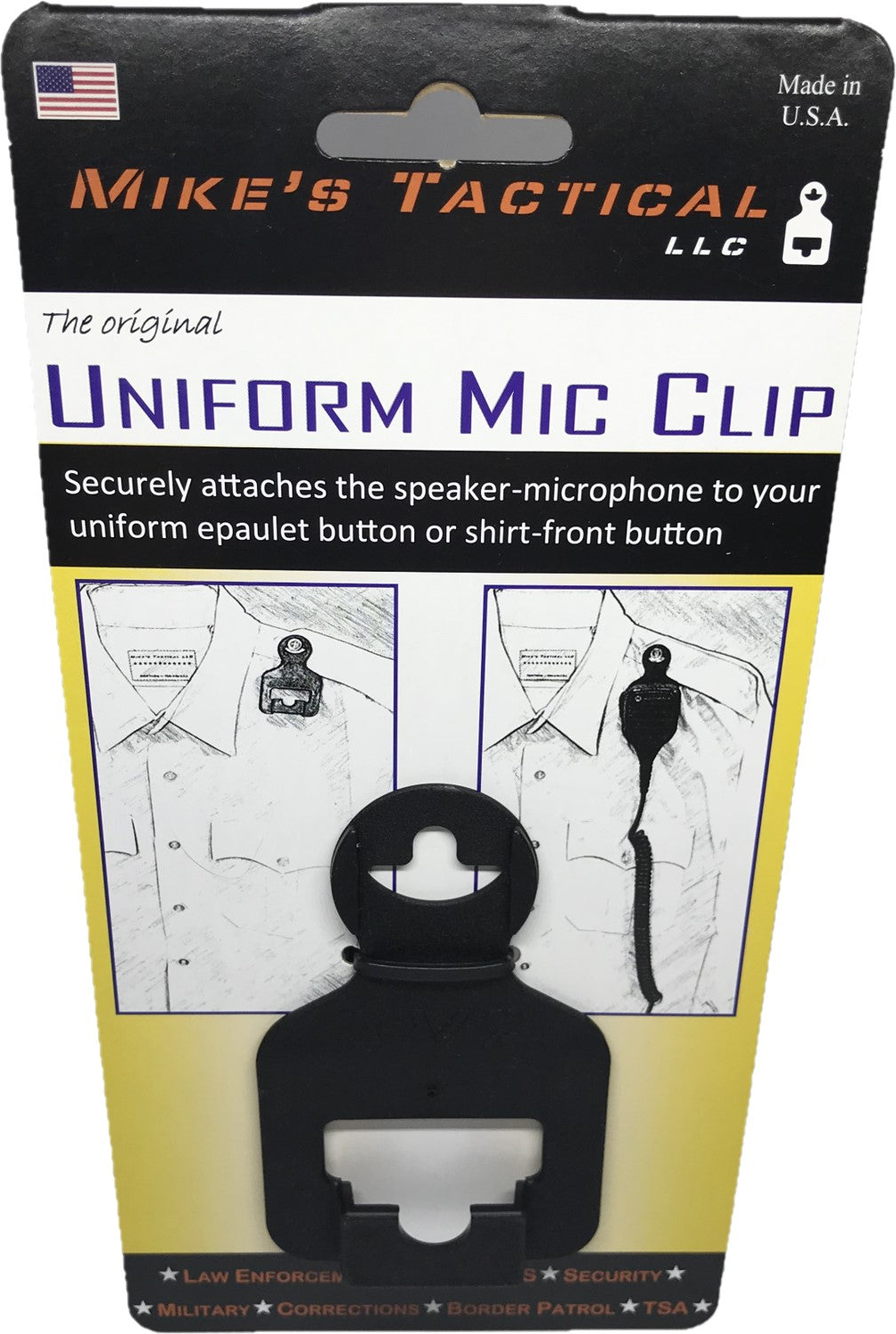 Tactical Mic Clip - Patriot Mens Company