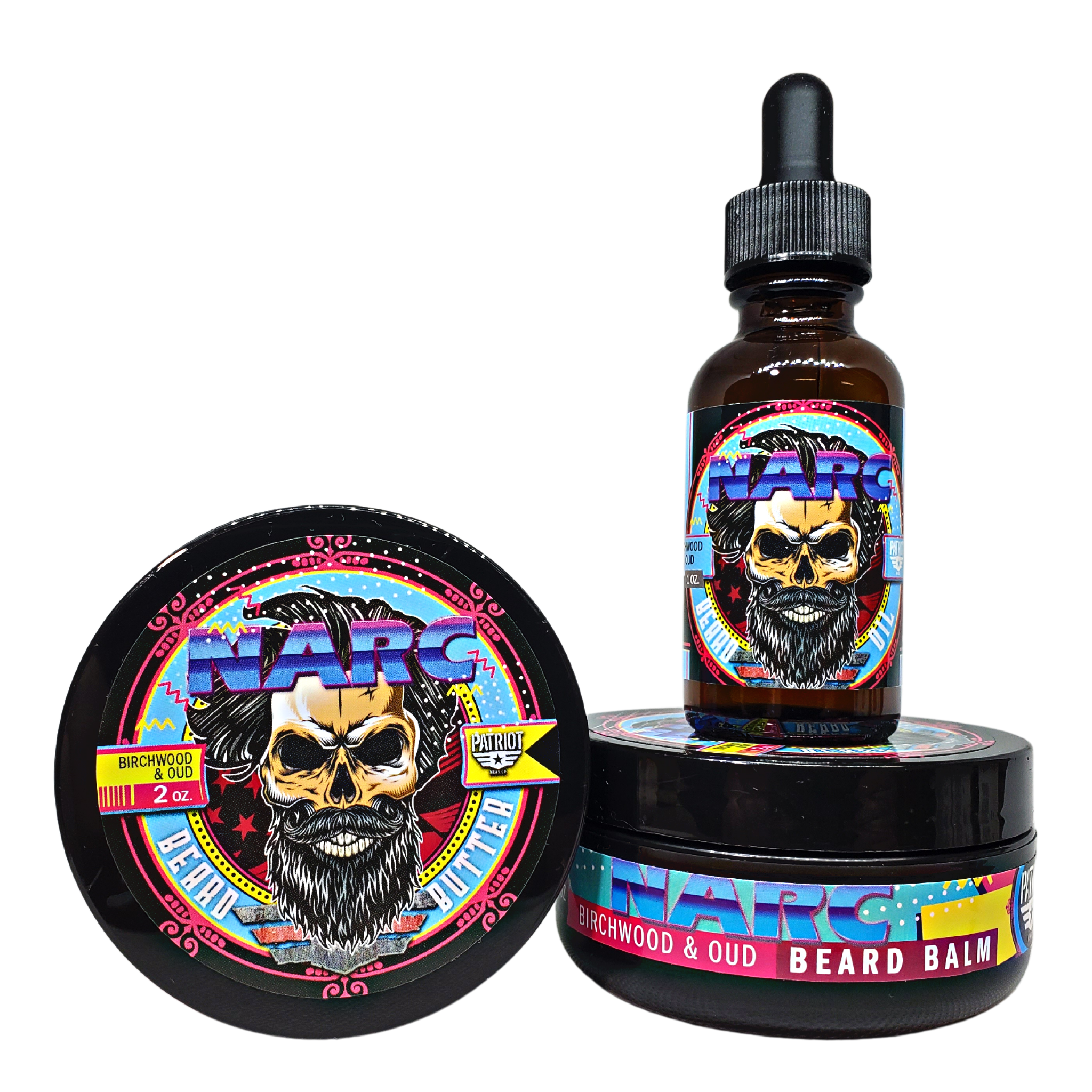 NARC BEARD BUNDLE BALM/BUTTER/OIL - Patriot Mens Company