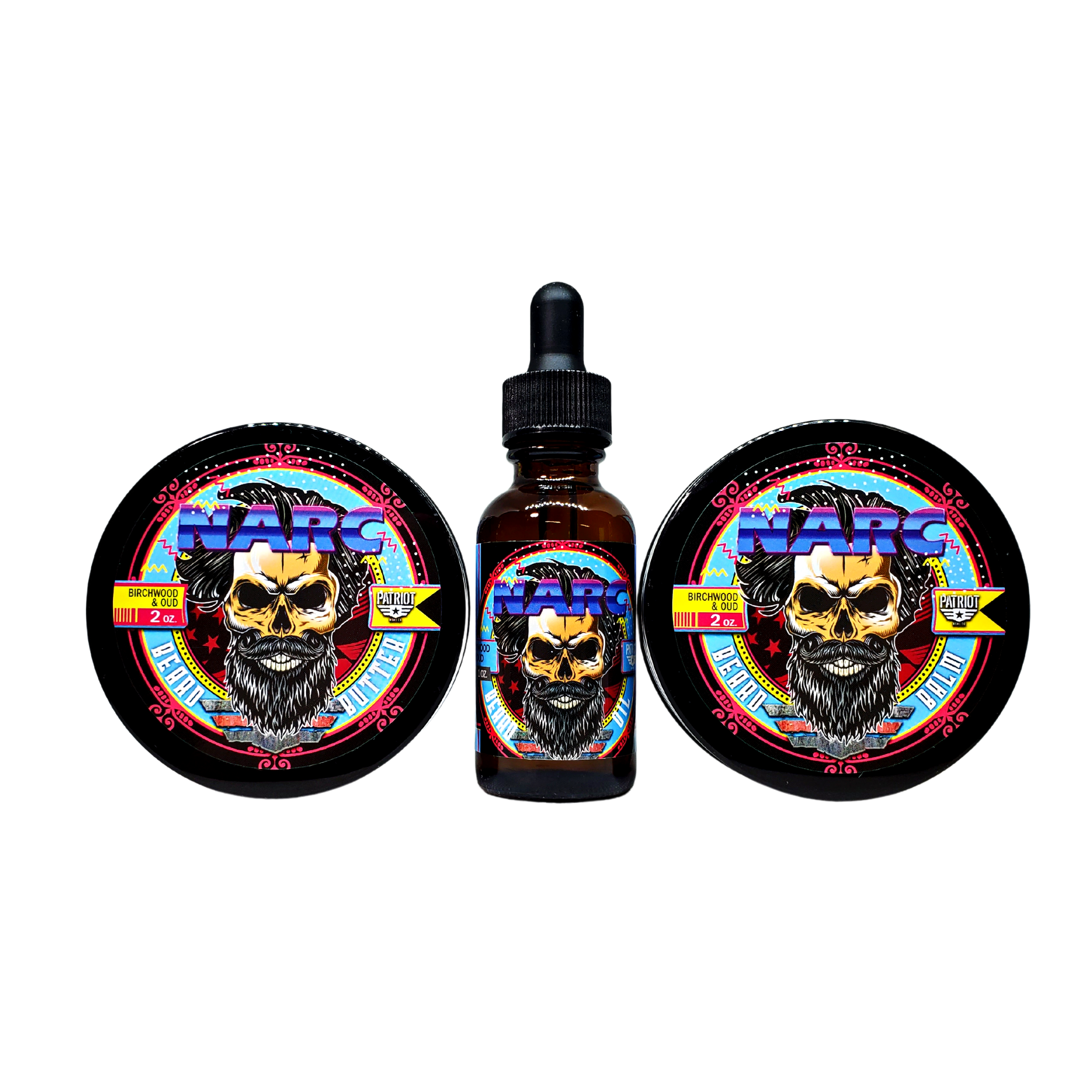 NARC BEARD BUNDLE BALM/BUTTER/OIL - Patriot Mens Company