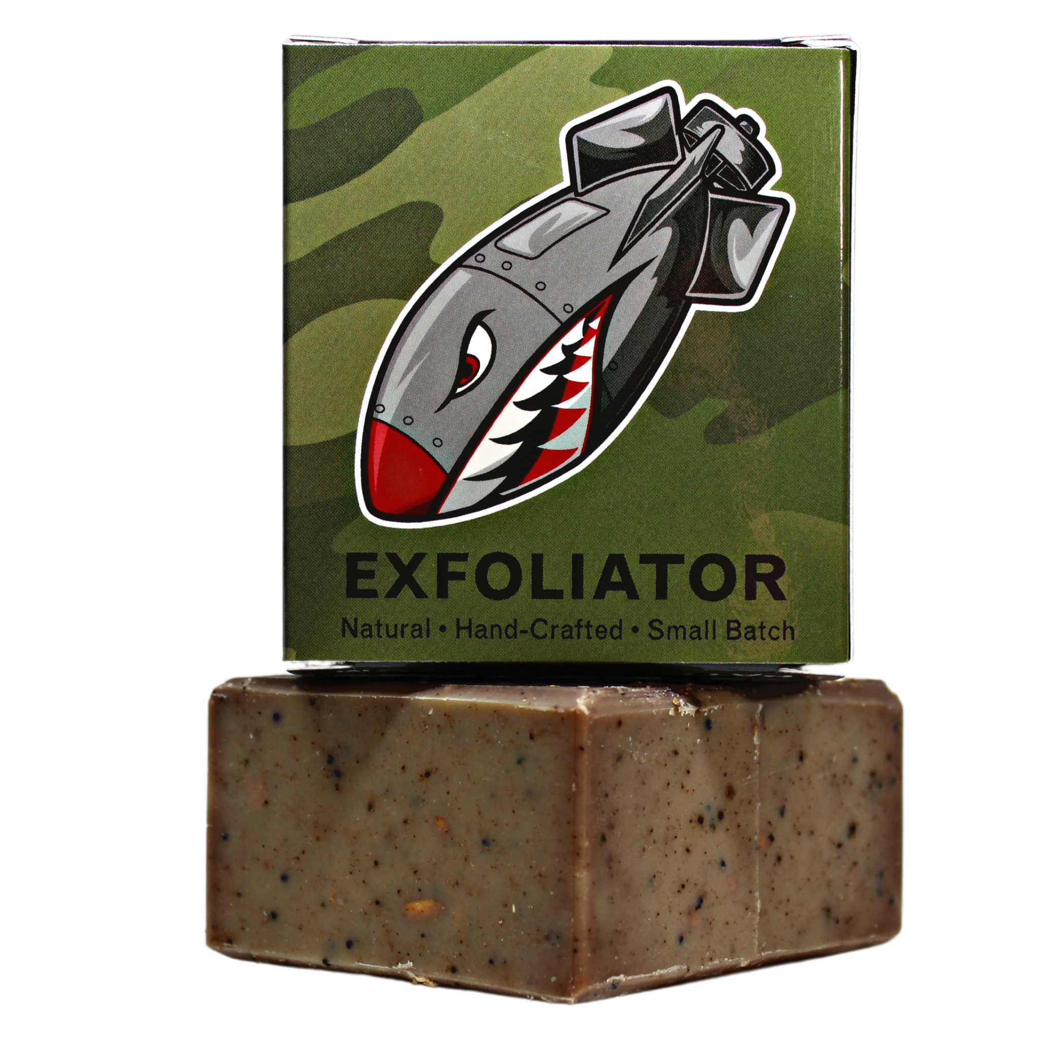 Exfoliator Natural Soap - Lemongrass and Peppermint - Patriot Mens Company