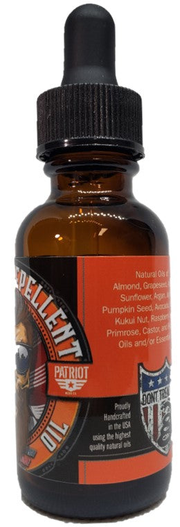 Hipster Repellent  1oz Natural Beard Oil Citrus and Cedar - Patriot Mens Company
