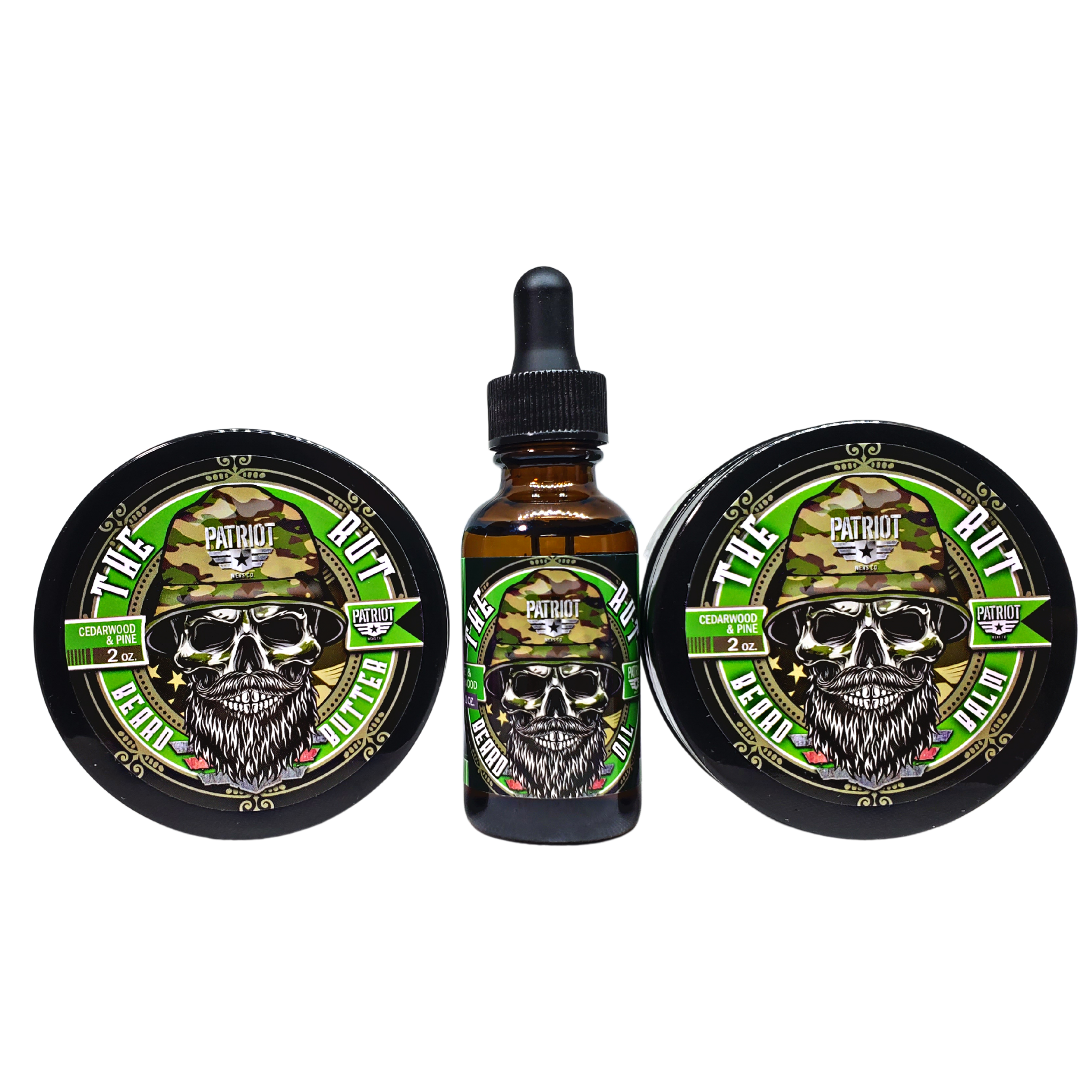 THE RUT BEARD BUNDLE BALM/BUTTER/OIL - Patriot Mens Company