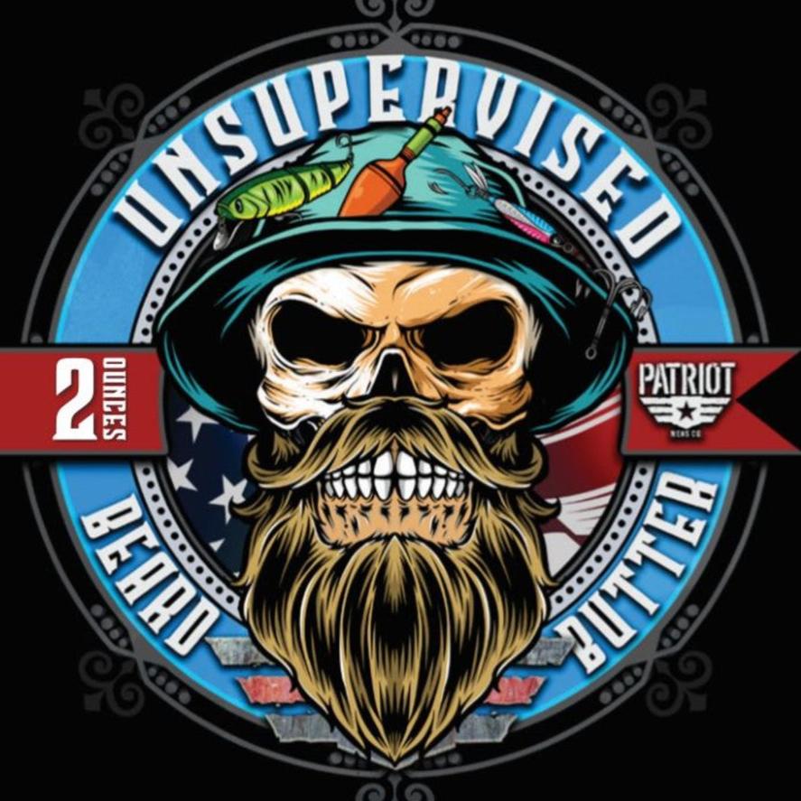 UNSUPERVISED BEARD BUTTER 2OZ LIGHT HOLD/BEARD MOISTURIZER - Patriot Mens Company