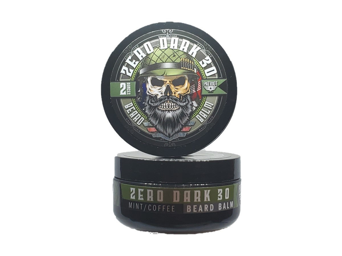 Zero Dark 30 2OZ BEARD BALM Spearmint & Brewed Coffee - Patriot Mens Company