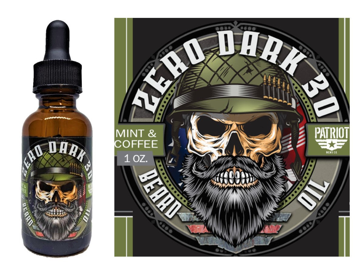 Zero Dark 30 Spearmint 1oz Natural Beard Oil - Patriot Mens Company