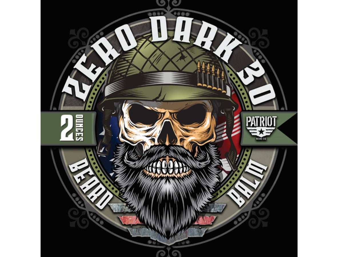 Zero Dark 30 2OZ BEARD BALM Spearmint & Brewed Coffee - Patriot Mens Company