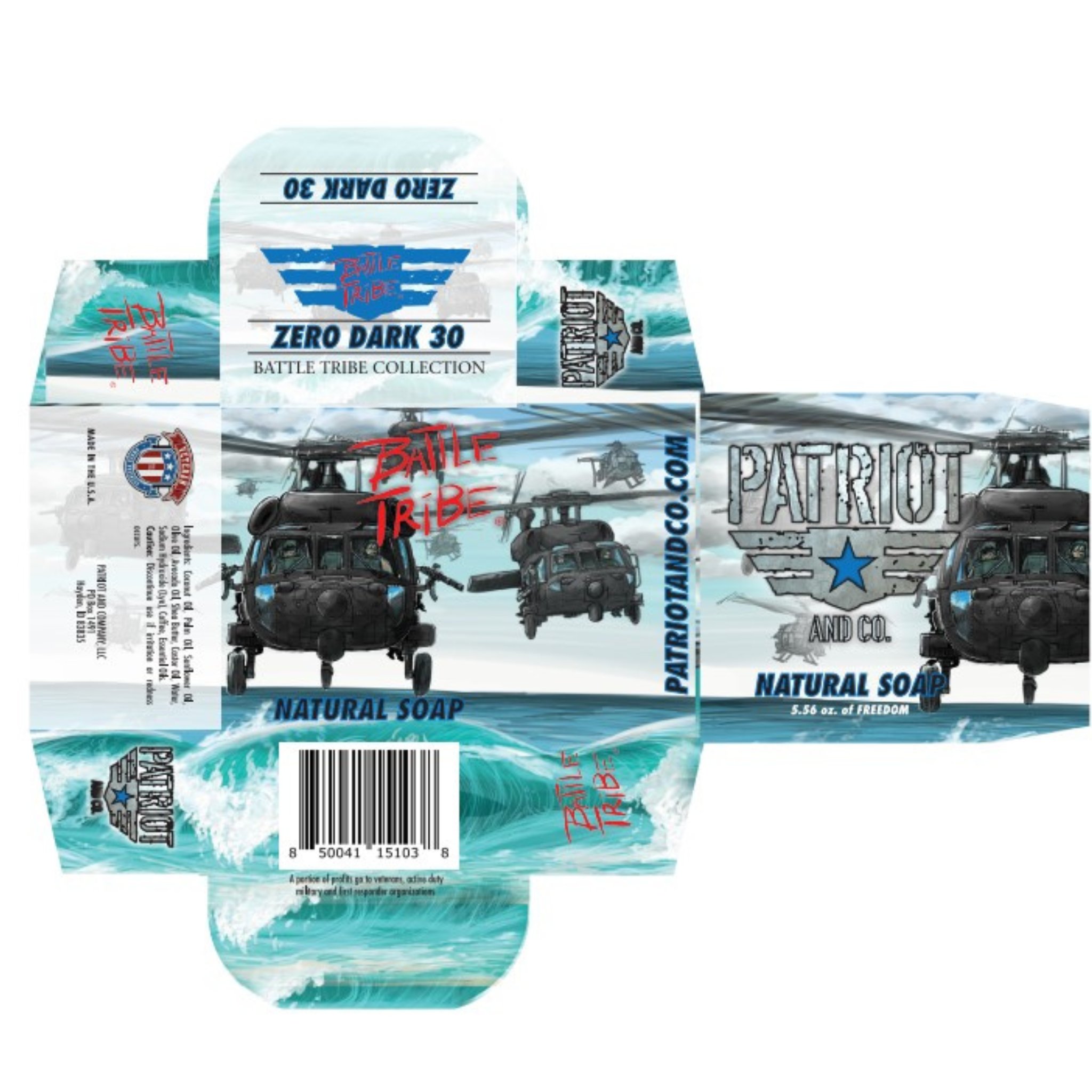 Zero Dark 30 Battle Tribe Edition Natural Soap - Patriot Mens Company