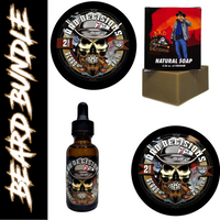 Bad Decisions Beard Bundle Balm/Butter/Oil/Natural Soap - Patriot And Company