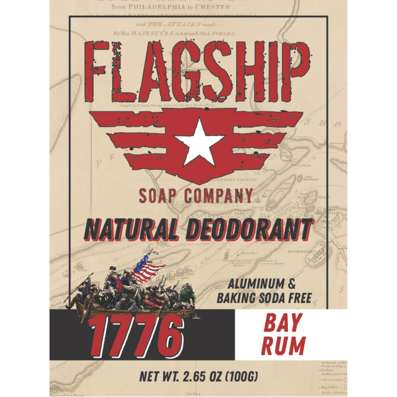 1776 Bay Rum Natural Deodorant