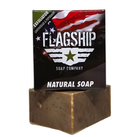 Exfoliator Natural Soap - Lemongrass and Peppermint - Patriot Mens Company