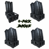 AR15/M4 4-Pack Bundle Magazine Storage (24 Magazine Slots)