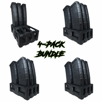 AR15/M4 4-Pack Bundle Magazine Storage (24 Magazine Slots)