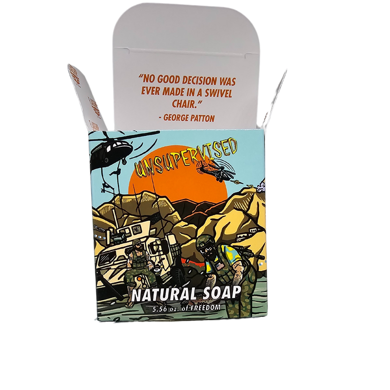 Unsupervised Natural Soap - Masculine Cologne - Patriot Mens Company