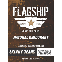 Skinny Jeans Patchoulli, Cedarwood, Bergamot Natural Deodorant