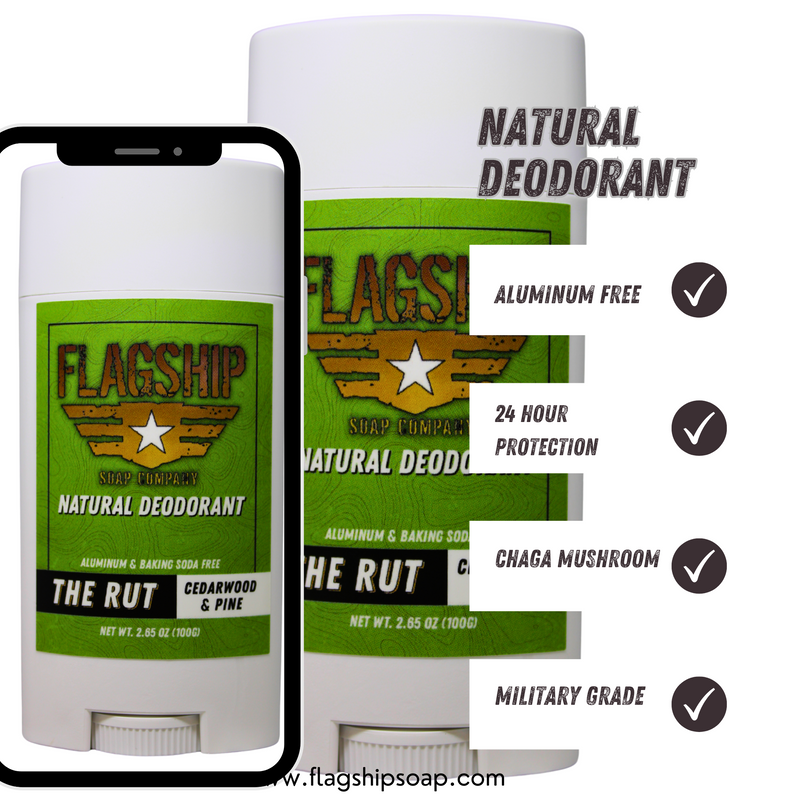 The Rut Cedarwood and Pine Natural Deodorant