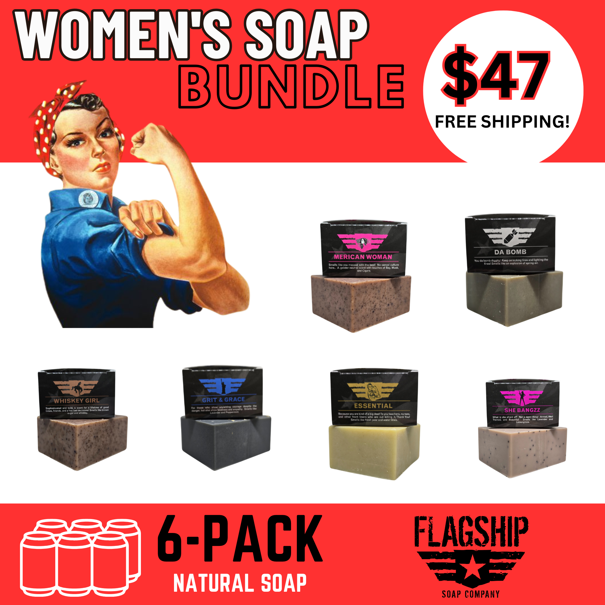 Top Seller Women's 6-Pack Bundle