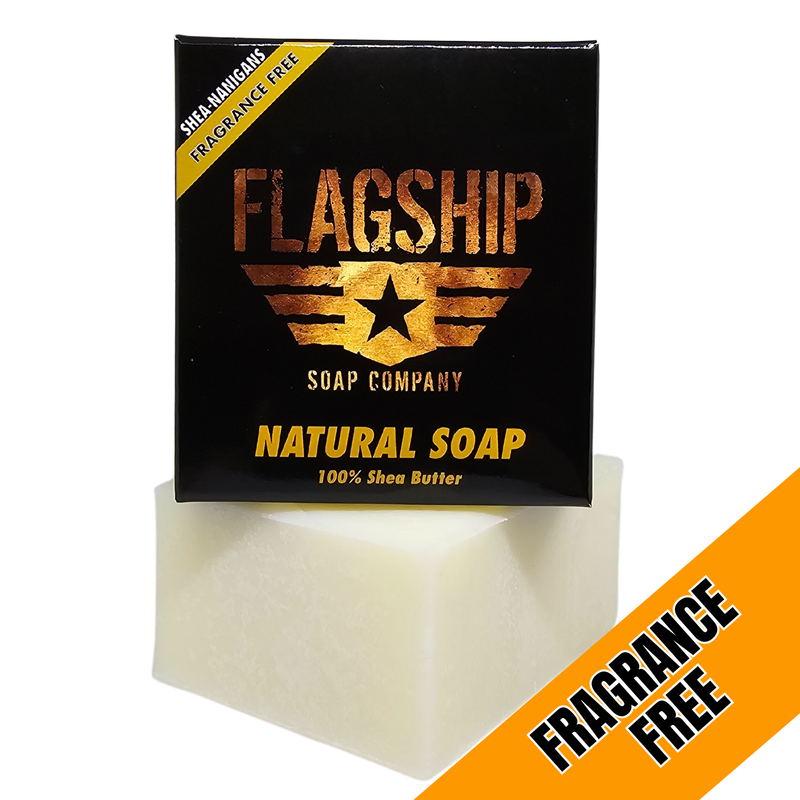 Shea-Nanigans Fragrance Free 100% Shea Butter Soap - Patriot And Company