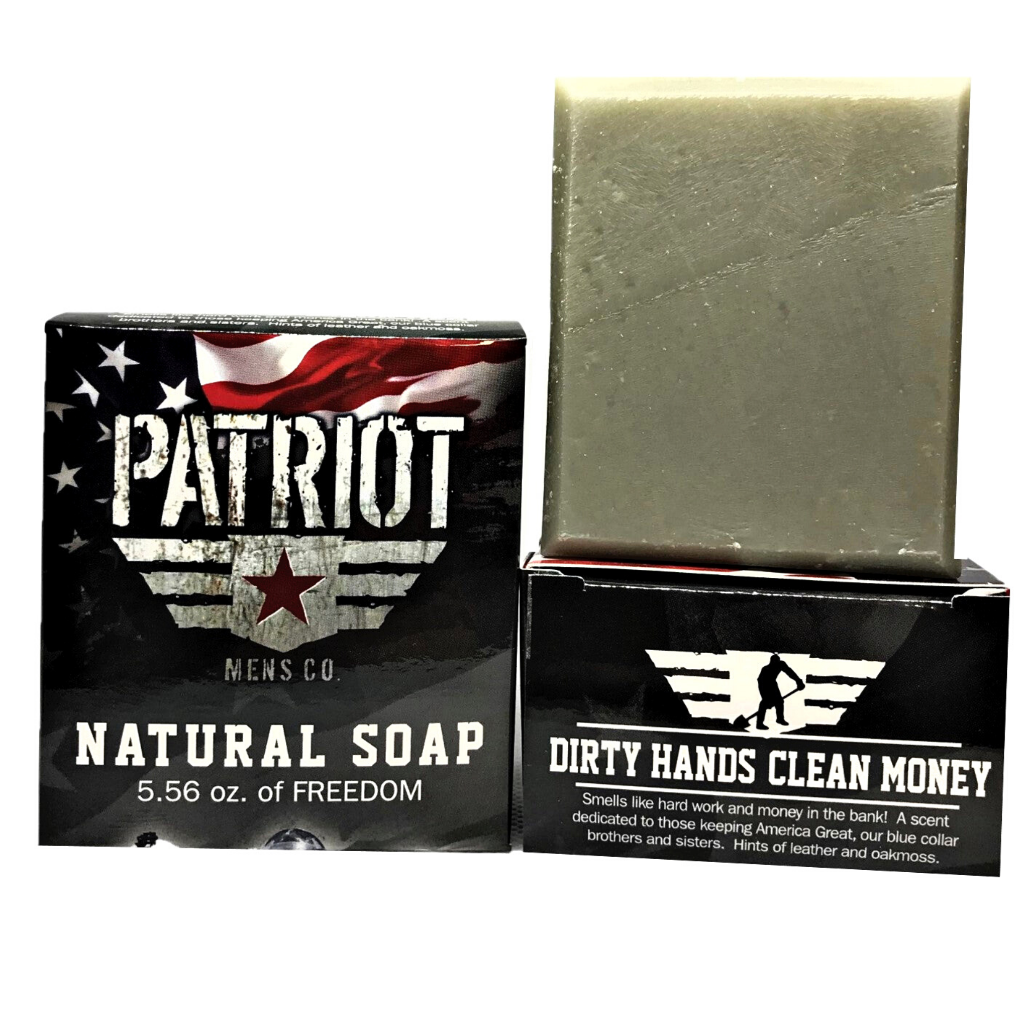 Dirty Hands Clean Money  Leather and Oakmoss - Patriot Mens Company