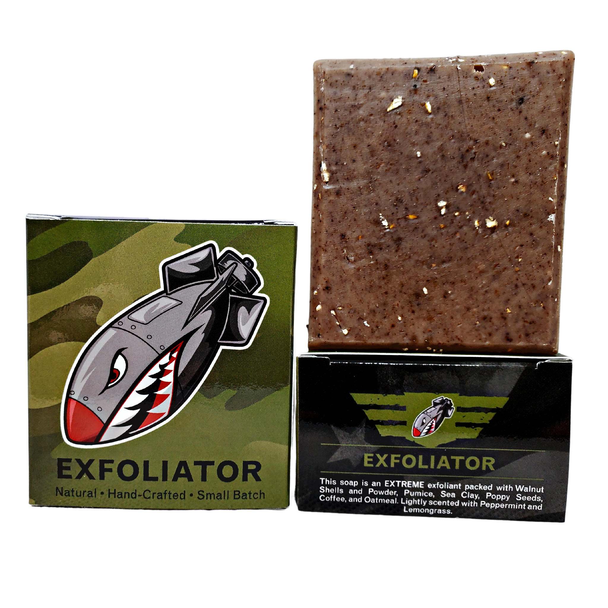 Exfoliator Natural Men's Soap, Exfoliating Soap Bar – Patriot Mens