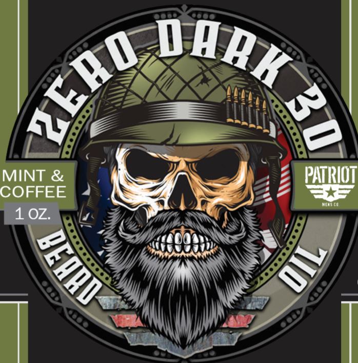 Zero Dark 30 Spearmint 1oz Natural Beard Oil - Patriot Mens Company