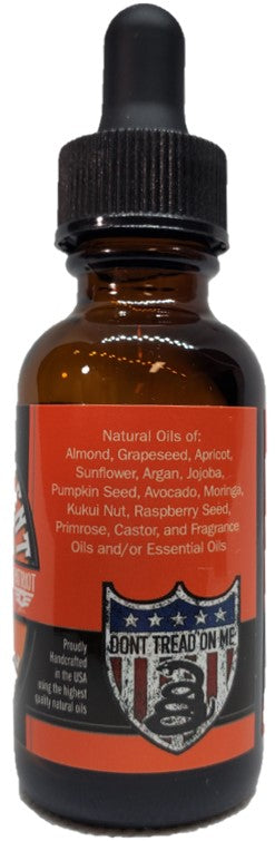 Hipster Repellent  1oz Natural Beard Oil Citrus and Cedar - Patriot Mens Company