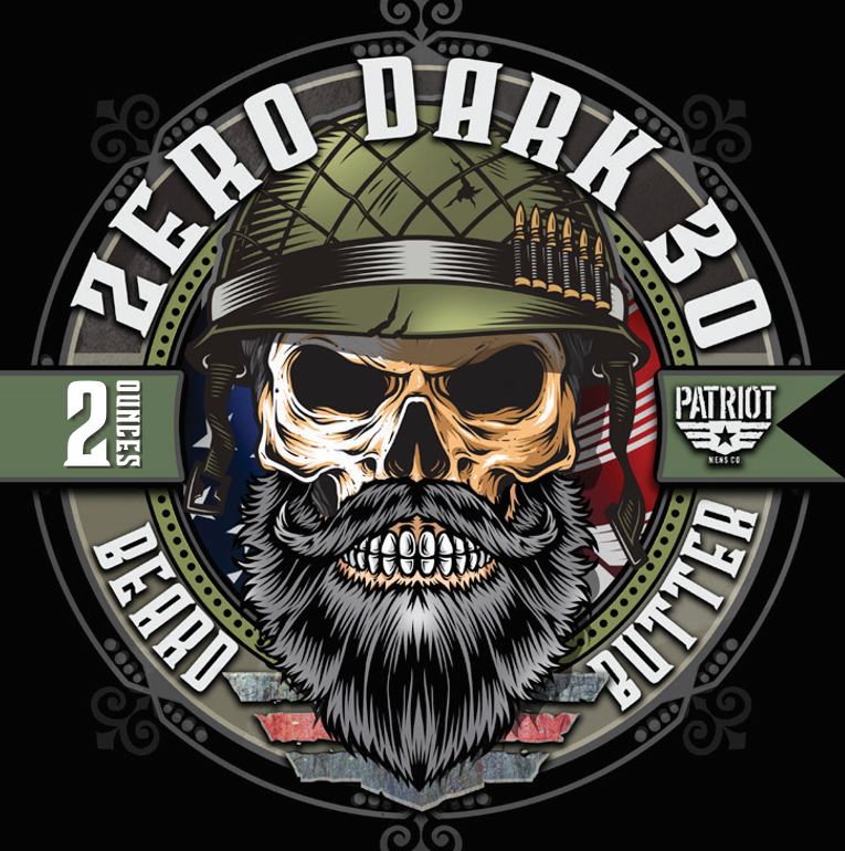 ZERO DARK 30 BEARD BUTTER 2OZ LIGHT HOLD/BEARD MOISTURIZER - Patriot Mens Company
